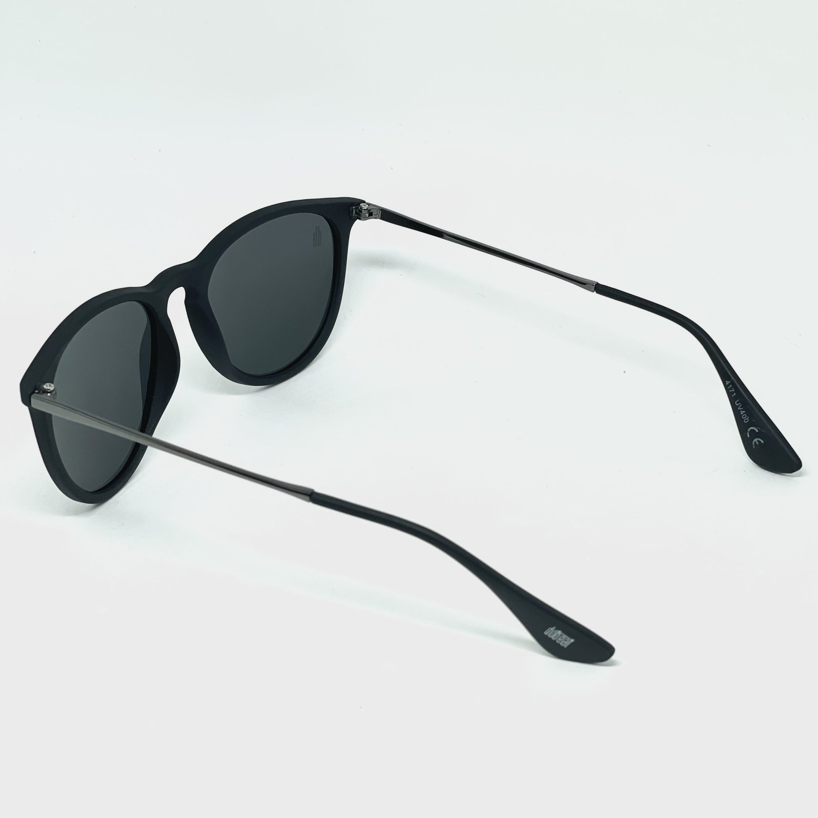 Óculos de Sol Dot Beat Bilbao Unissex Arredondado Preto - Image 3