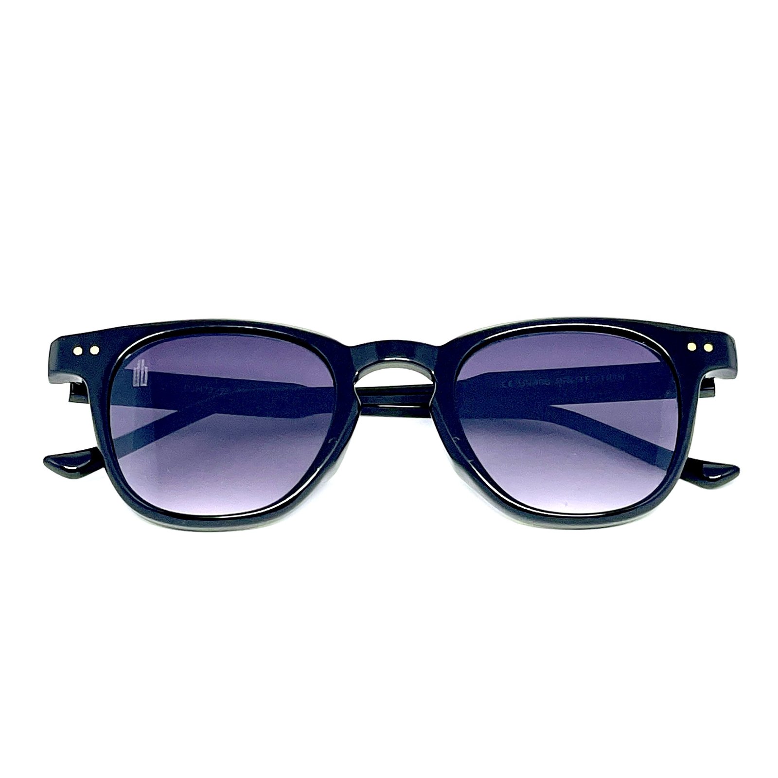 Óculos de Sol Dot Beat Newport Unissex Preto Brilho - Image 4