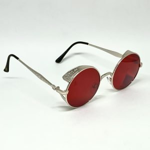 Óculos de Sol Dot Beat Tokyo Unissex Lentes Vermelhas