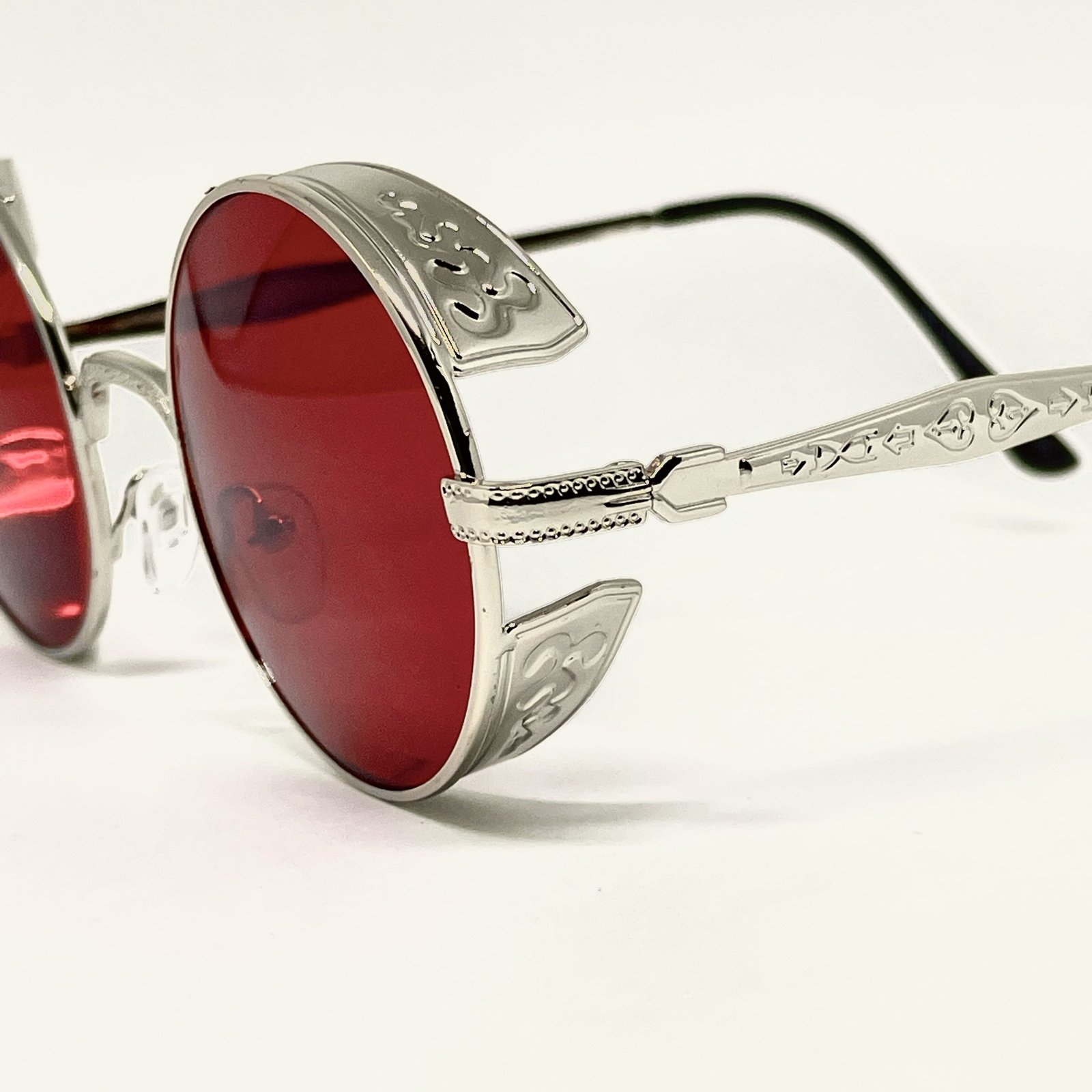 Óculos de Sol Dot Beat Tokyo Unissex Lentes Vermelhas - Image 5