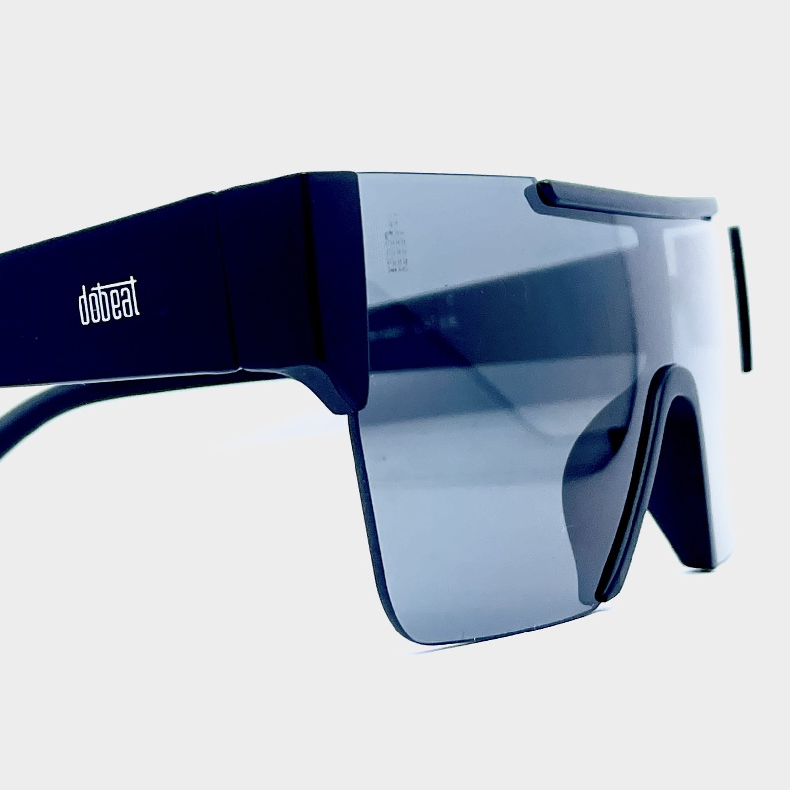 Óculos de Sol Dot Beat Detroit Unissex Máscara Preto - Image 3