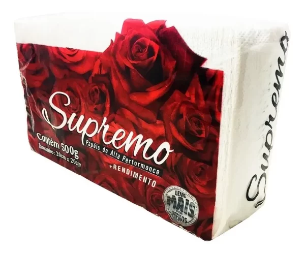 Papel Toalha 500g Interfolha Branco 100% Virgem Supremo