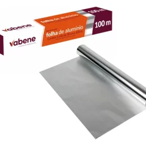Folha Papel De Alumínio P/ Assar E Cozinhar 30cm X 100m