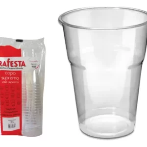 Copo Supremo Pra Festa 300ml Semi Acrilico Descartável 120un