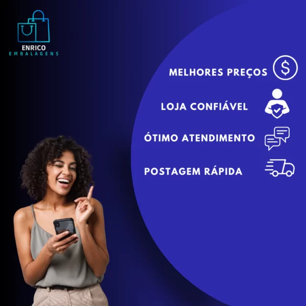 Luvas Plástica Descartável Vabene -100 Unidades - Imagem 2