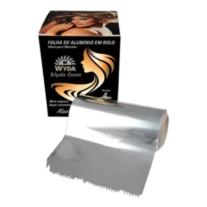 Papel Aluminio Para Mechas E Reflexos Wyda Luzes Cx 4 Rolos