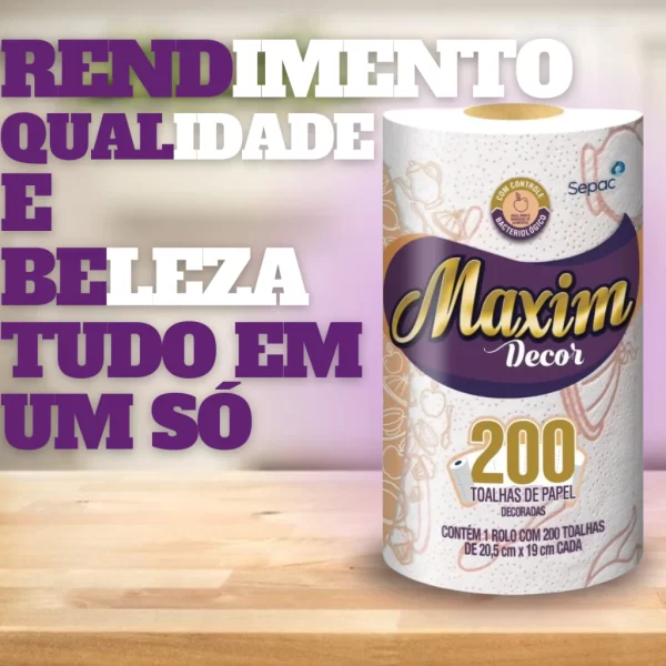 Kit Toalha de Papel para Festas - Kit 200 Unidades Decoradas (20,5x19cm) - Imagem 2