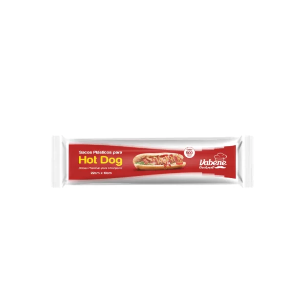 Sacos Embalagem Mini Cachorro Quente Hot Dog Delivery 500un - Imagem 3