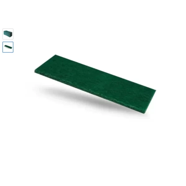 Kit 10 Esponjas Fibra Verde Limpeza Uso Geral 25x10x8mm - Imagem 5