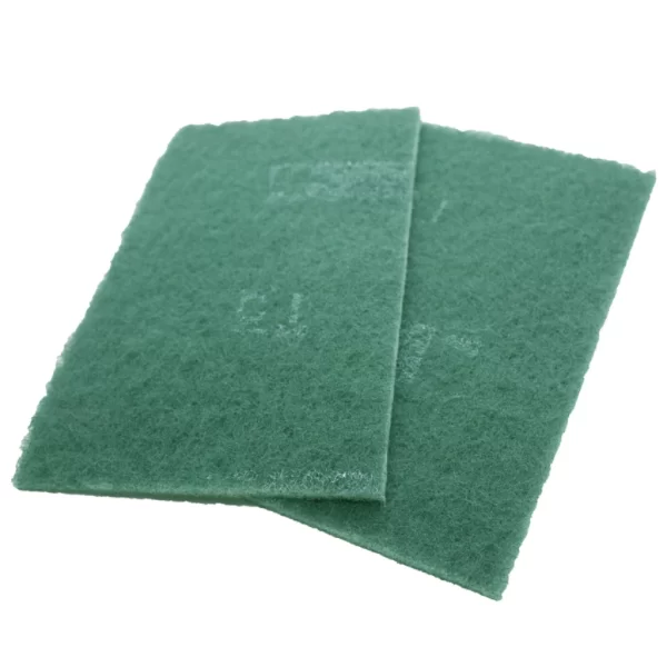 Kit 10 Esponjas Fibra Verde Limpeza Uso Geral 25x10x8mm - Imagem 3