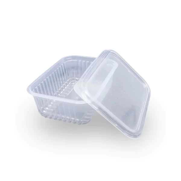"Kit 48 Unid Pote Retangular Descartável 250/350/500/750/1000ml Microondas Freezer Marmita  " - Imagem 4