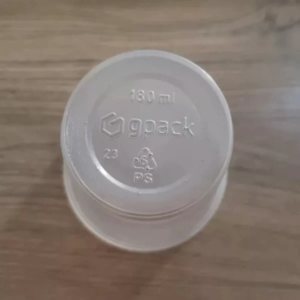 Copo Descartável 180ml Transparente Caixa Com 2.500 Unidades - Imagem 4