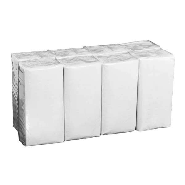 Papel Toalha Interfolhas 2 Dobras Folha Dupla 20 cm x 21 cm ( Nobre Paper Style ) - Imagem 3