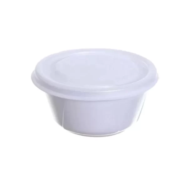 100un Pote Térmico Cumbuca Isopor 500-300ml Caldos Açai C/ Tampa - Imagem 5