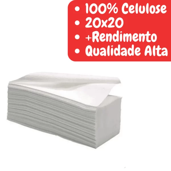 Papel Toalha Interfolha Branco 1000Fls 20x20 Supremo Luxo - Imagem 8