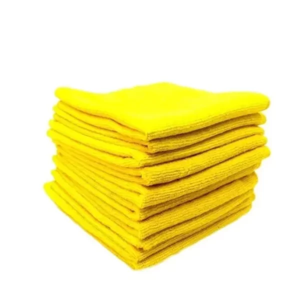 Limpeza Inteligente pano de microfibra 40x40cm cor Preto e Amarelo - Imagem 4