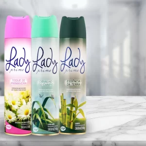 Lady Prime Odorizador Aromatizante De Ambientes 360ml/240g