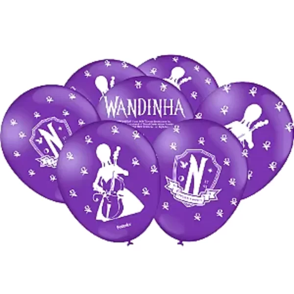 Balão de Festa Decorado Varias Estampas Nº9'' - 25 unidades - Festcolor - Imagem 4