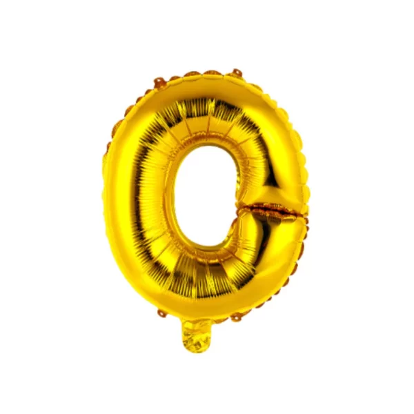 Balão Metalizado Letras Alfabeto Dourado A - Z Para Festas - Imagem 4