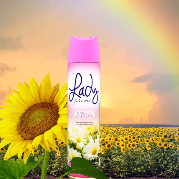 Lady Prime Odorizador Aromatizante De Ambientes 360ml/240g - Imagem 4