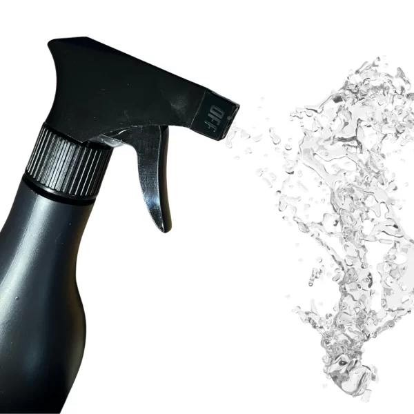 Kit Borrifador Pulverizador White And Black Premium Spray De Gatilho Manual 500ml - Imagem 2
