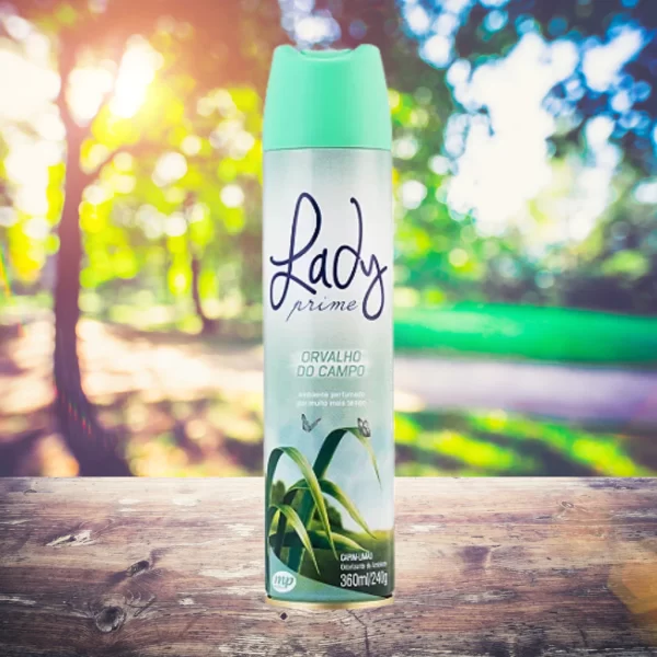 Lady Prime Odorizador Aromatizante De Ambientes 360ml/240g - Imagem 5