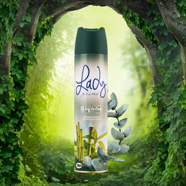 Lady Prime Odorizador Aromatizante De Ambientes 360ml/240g - Imagem 3
