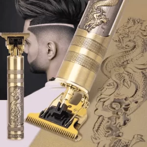 Máquina De Cortar Cabelo Para Barba Masculina Dragão Elétrico Profissional