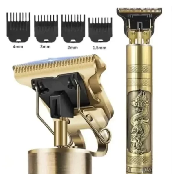 Máquina De Cortar Cabelo Para Barba Masculina Dragão Elétrico Profissional - Imagem 5