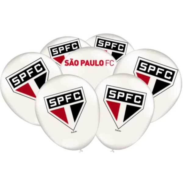 Balão Bexiga Festa Times de Futebol 25 Unidades Festcolor - Imagem 7
