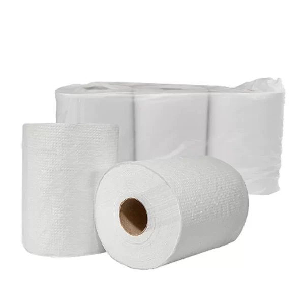 Papel Higiênico Rolão Institucional Branco Folha Simples C/ 8 Rolos - Full - Imagem 2