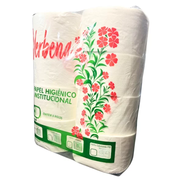 Papel Higiênico Rolão Institucional Branco Folha Dupla C/ 8 Rolos - Full - Imagem 6