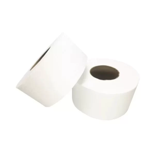 Papel Higiênico Rolão Institucional Branco Folha Dupla C/ 8 Rolos - Full - Imagem 2