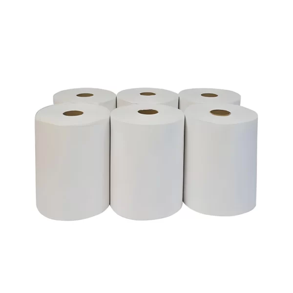 Papel Higiênico Rolão Institucional Branco Folha Simples C/ 8 Rolos - Full - Imagem 4
